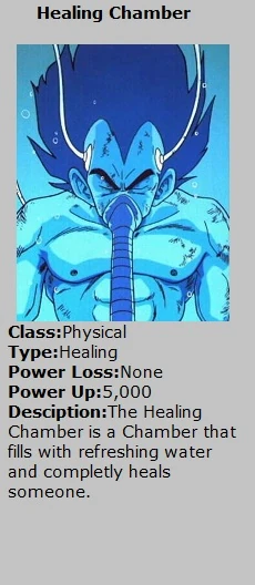 Image Card Healing Chamber jpg Dragon Ball Card Wiki FANDOM 