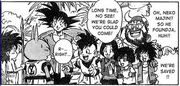 Neko joins Uub and Goku on Chi Chi`s father`s house!