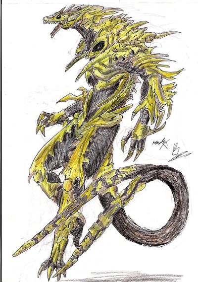 Monster X by hewhowalksdeath