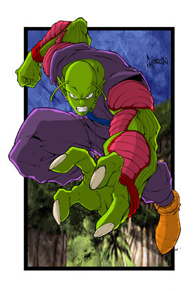 Piccolo after fusing with Zargo