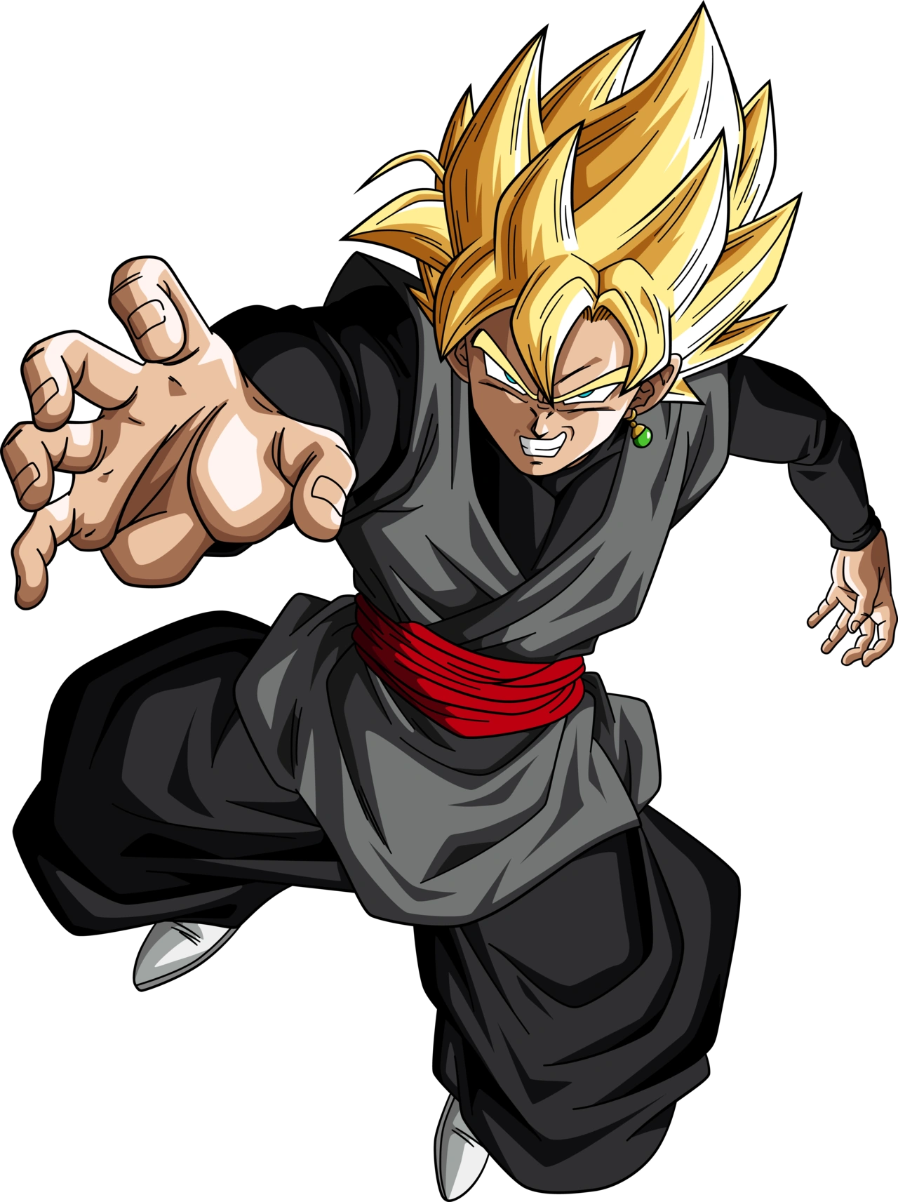 Imagen - Black Goku Súper Saiyajin (DBA).png | Dragon Ball ...