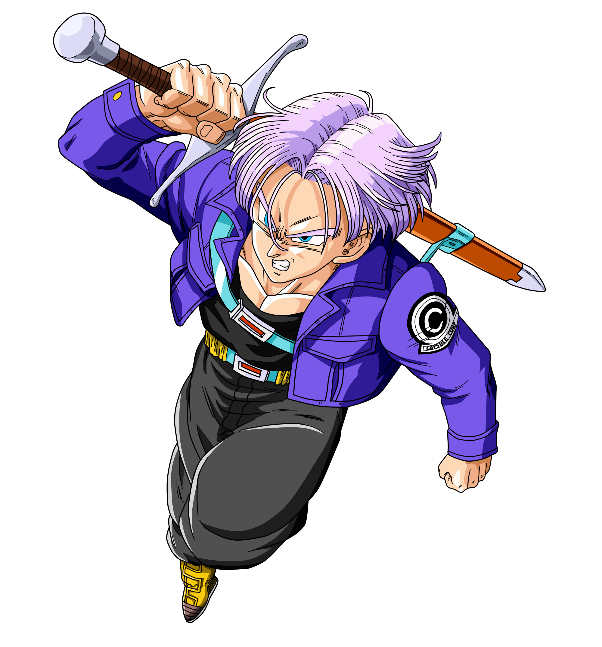 Trunks del futuro (Dbgtt) | Dragon Ball Fanon Wiki ...