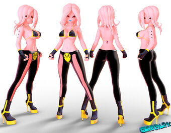 Majin Rachael Buu Dragon Ball Z Dragonball Fanon Wiki Fandom