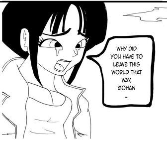 Future Videl at the cemetary