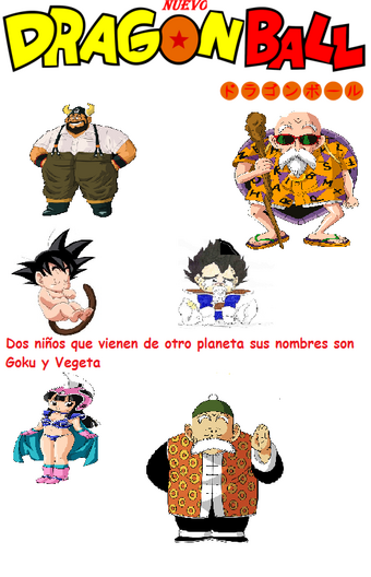 Dos Ninos Que Vienen De Otro Planeta Sus Nombres Son Goku Y Vegeta