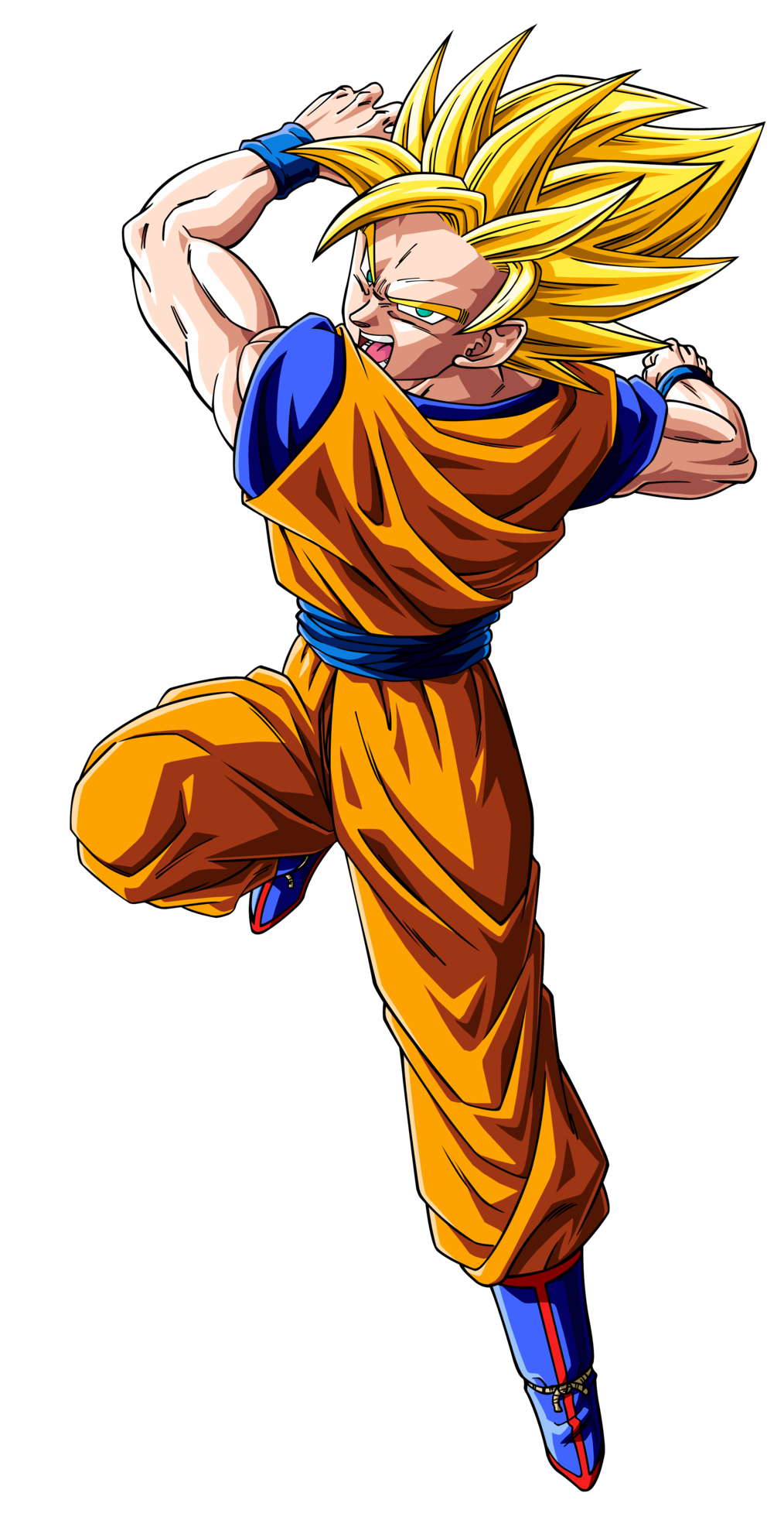 Imagen - Goku SS1 KnG.png | Dragon Ball Fanon Wiki | FANDOM powered by