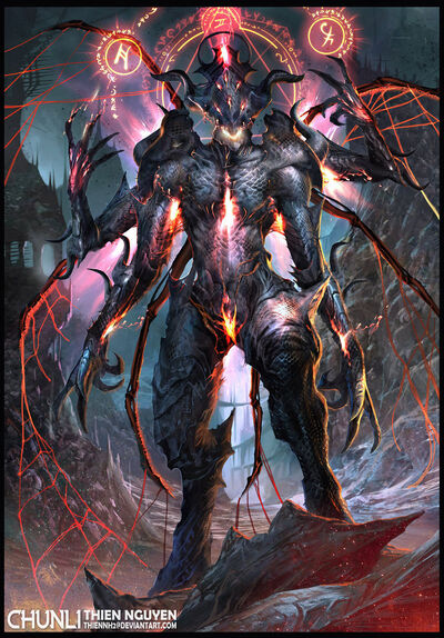 Dark spider lord by thiennh2-d6rvd77
