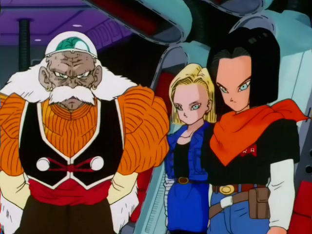 Image Dr Gero Has Android 17 And Android 18 Immobilized Png Dragonball Fanon Wiki Fandom
