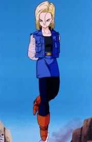 Android 18 standing