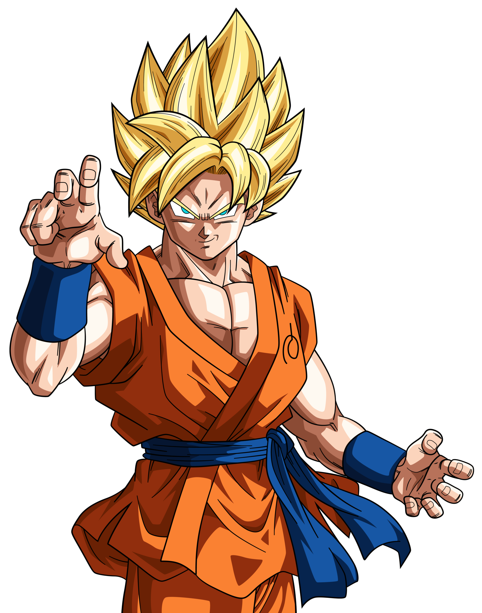 Imagen - Goku Super Saiyajin.png | Dragon Ball Fanon Wiki ...