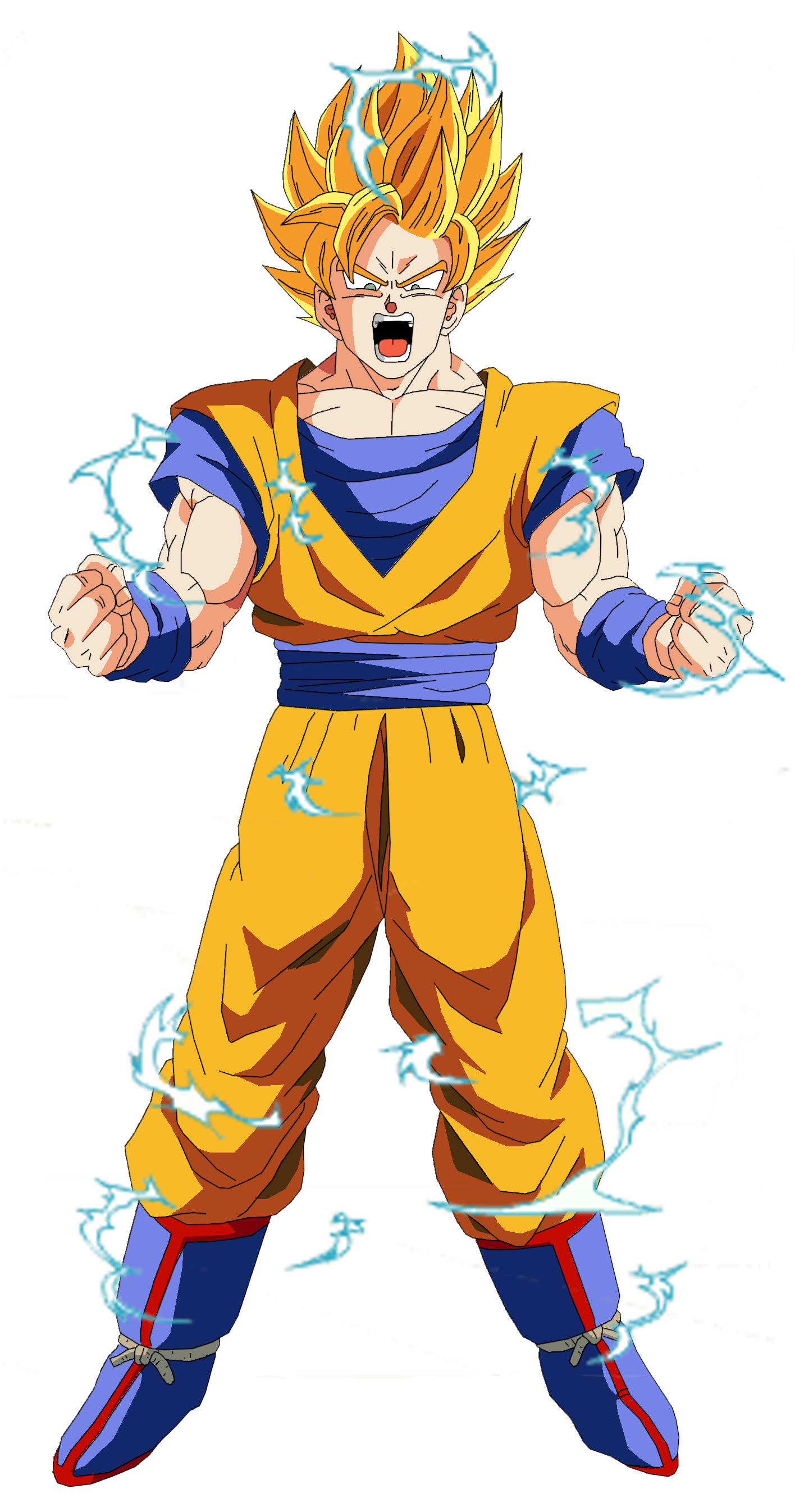 Image - Goku ssj2.png | Dragonball Fanon Wiki | FANDOM powered by Wikia