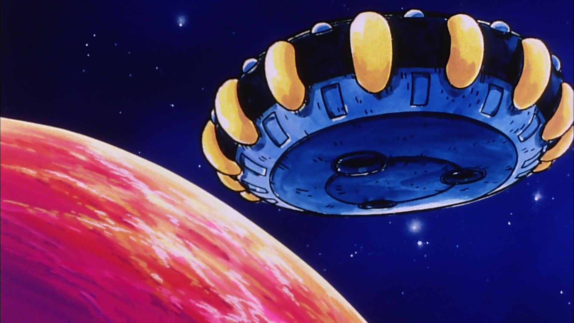 saiyan space ship