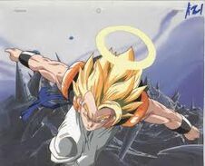 Gogeta attacks