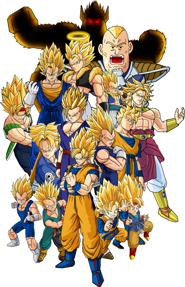 Image - All Super Saiyans By Db Own Universe Arts-d4tgzvs.png ...