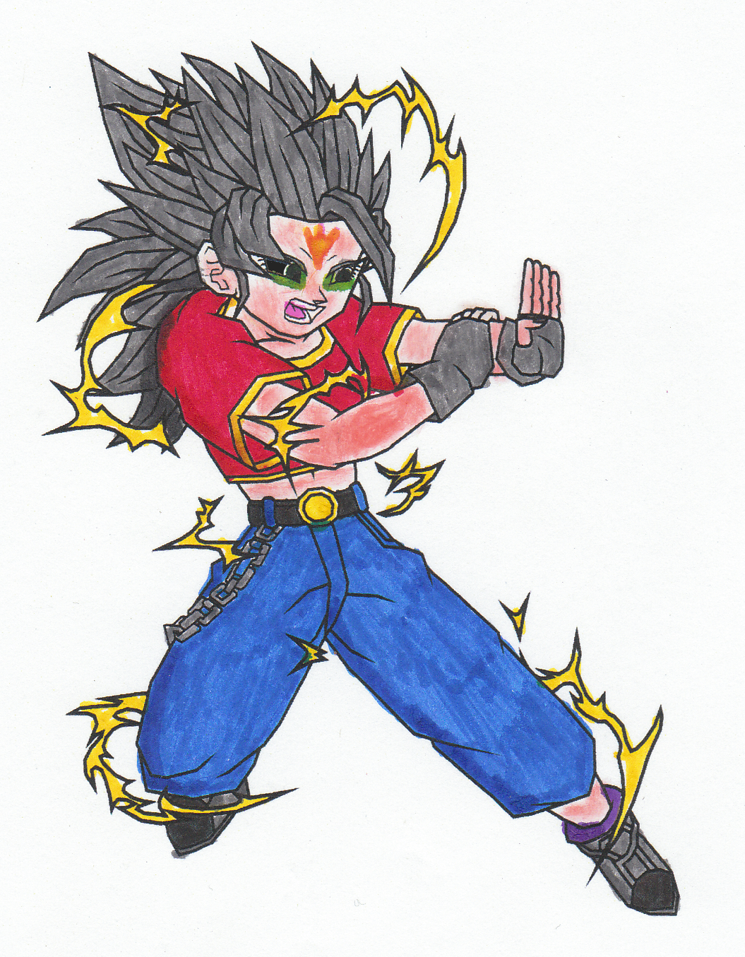 Hyper Saiyan (HSJ) | Dragonball Fanon Wiki | FANDOM powered by Wikia