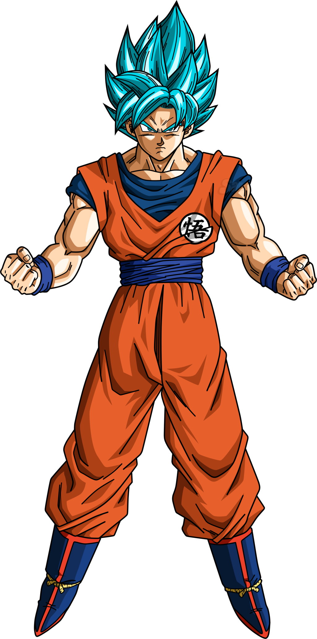 Imagen - Goku ssj blue.png | Dragon Ball Fanon Wiki ...