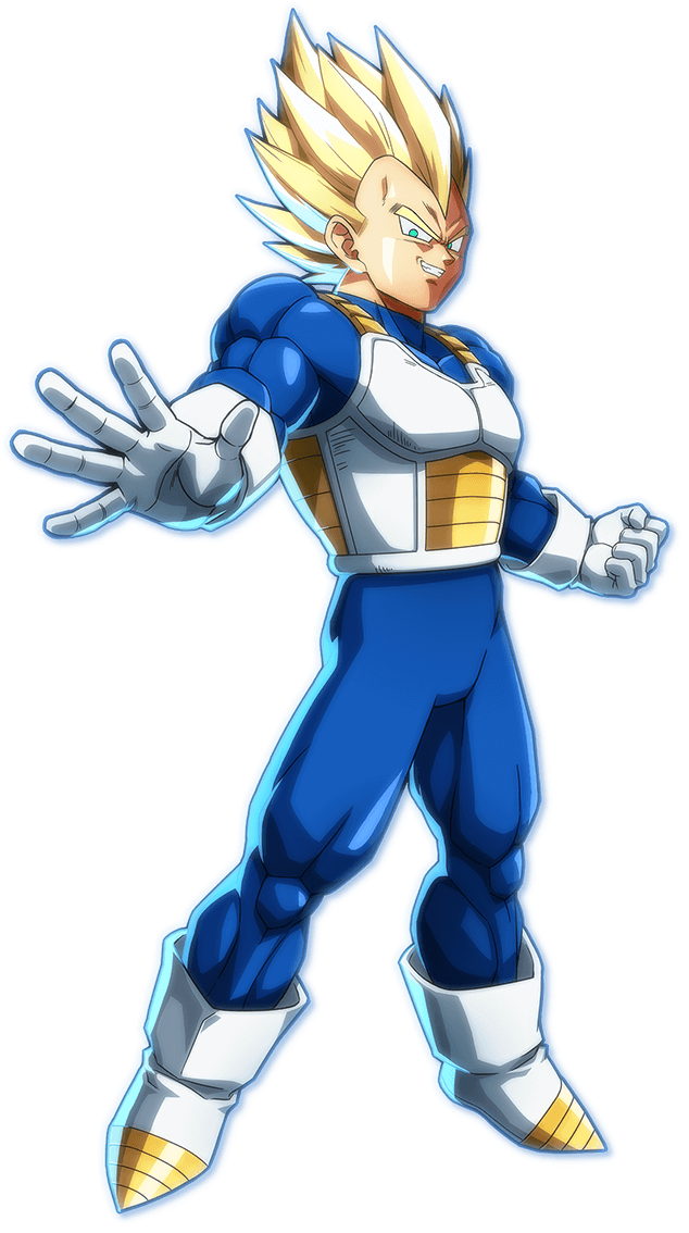 vegeta super saiyan 1 and 2