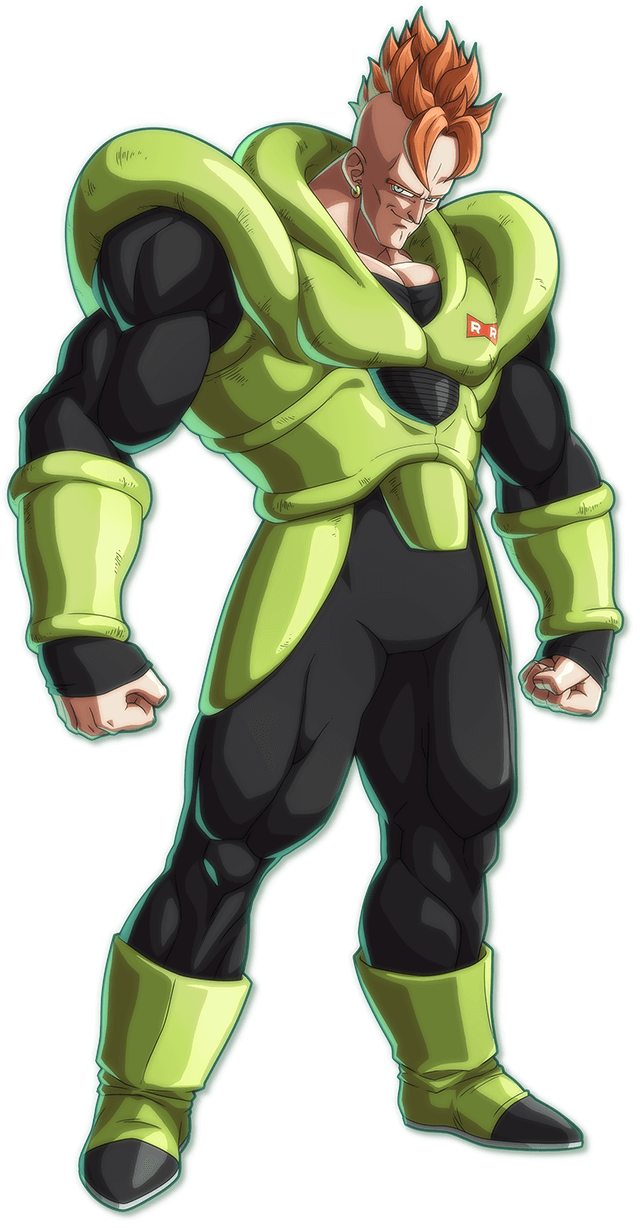 super android 17 dragon ball heroes android 16