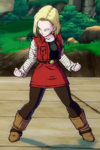 Android 18 Gallery Dragon Ball Fighterz Wiki Fandom