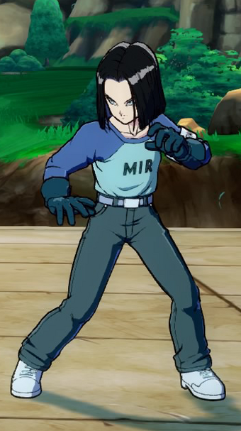 Android 17 Gallery Dragon Ball Fighterz Wiki Fandom