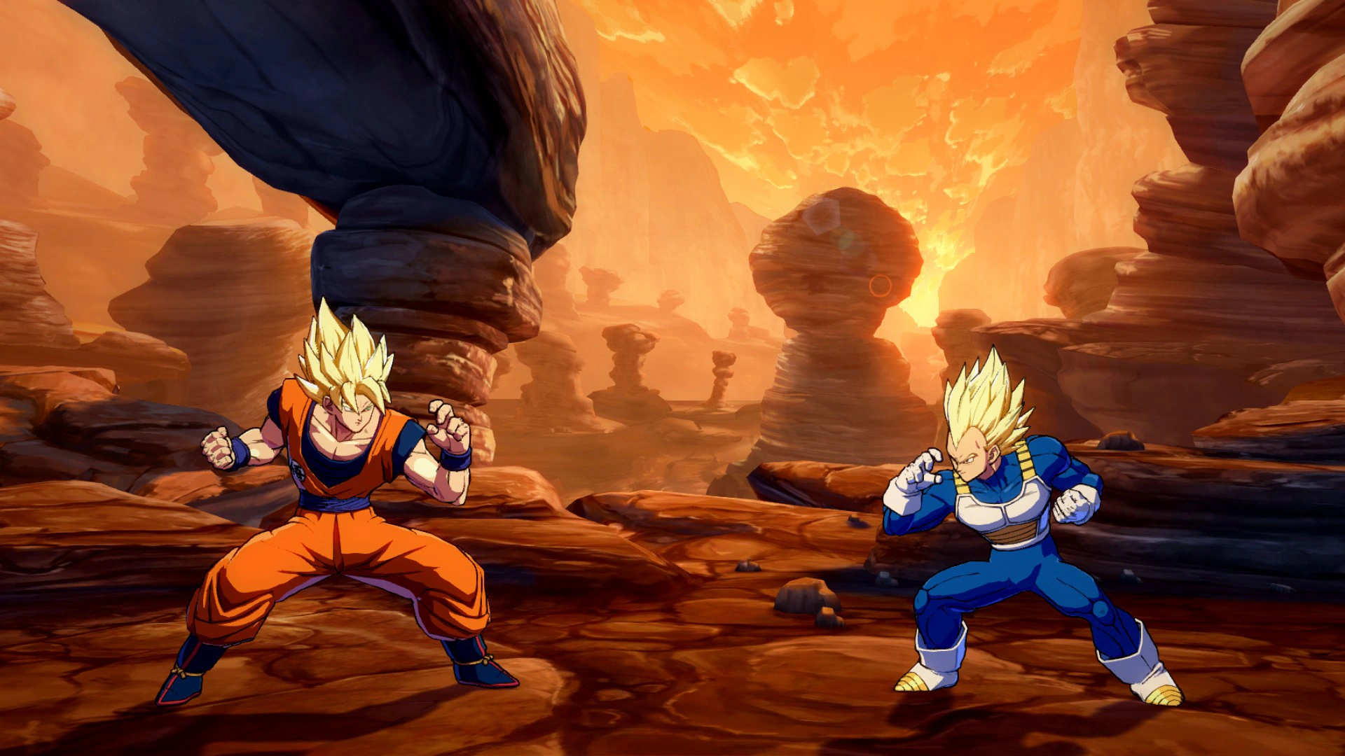 Rocky Field (Evening) Dragon Ball FighterZ Wiki Fandom