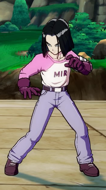 Android 17 Gallery Dragon Ball Fighterz Wiki Fandom