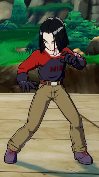 Android 17 Gallery Dragon Ball Fighterz Wiki Fandom