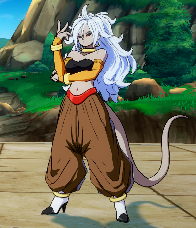 Android 21 Gallery Dragon Ball Fighterz Wiki Fandom