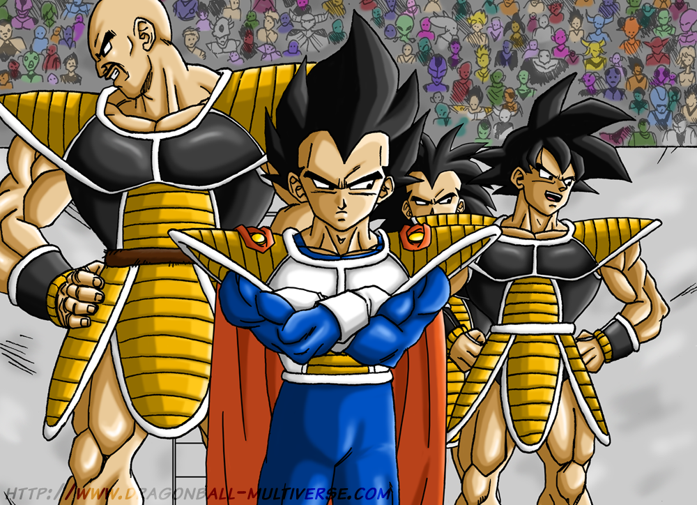 Dragon Ball Multiverse Saiyans