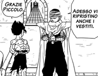 Piccolo porta i Senzu