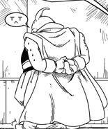 Majin Bu depresso