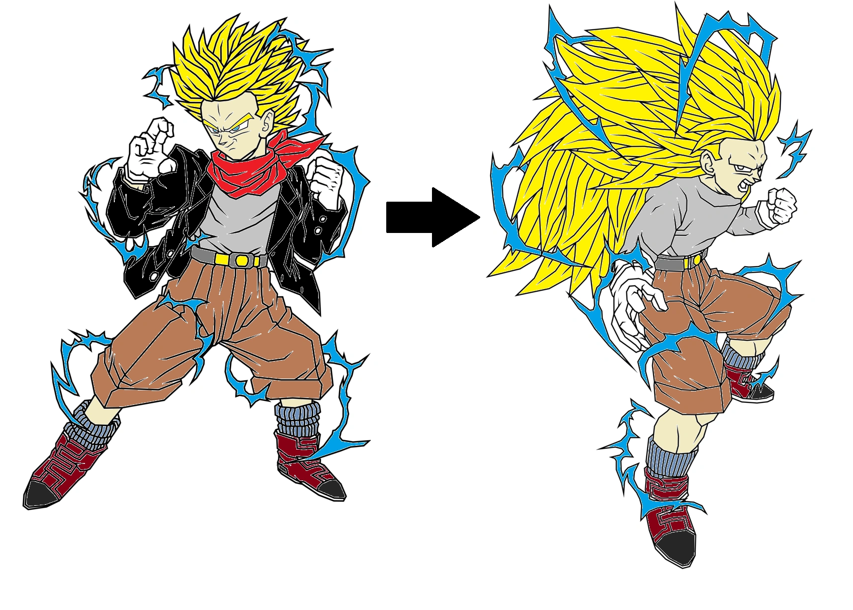 Imagen Trunks gt ssj23.png Wiki Dragon Ball New Stories FANDOM