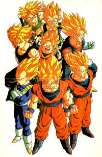All Z Saiyans