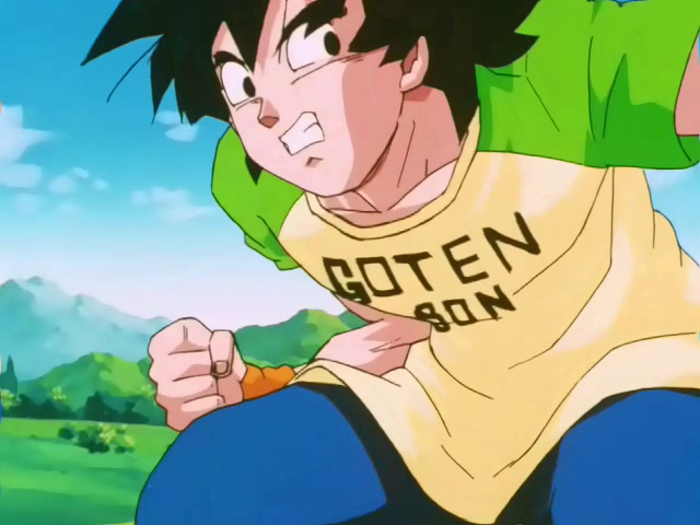 Goten Near The End Of Dragon Ball Z Goten Near The End Of Dragon Ball Z