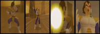 Vegeta Transforming Into Great Ape