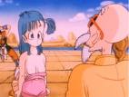 Bulma and master roshi
