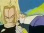 Android 18 blocks vegeta hit