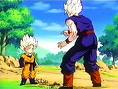 Gohan and goten train