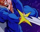Dabura using the sword