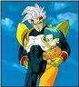 Baby vegeta and bulma