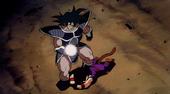 Turles about to kill gohan