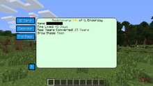 Years C GUI ID card tab