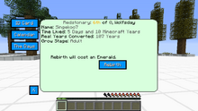 Years GUI Rebirth option