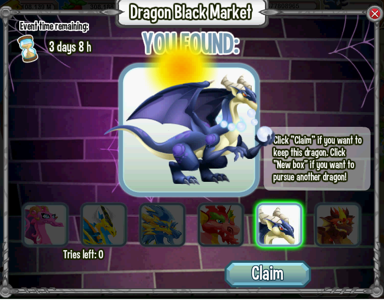 what happens when you breed a gummy dragon with an eclipse dragon in dragon city