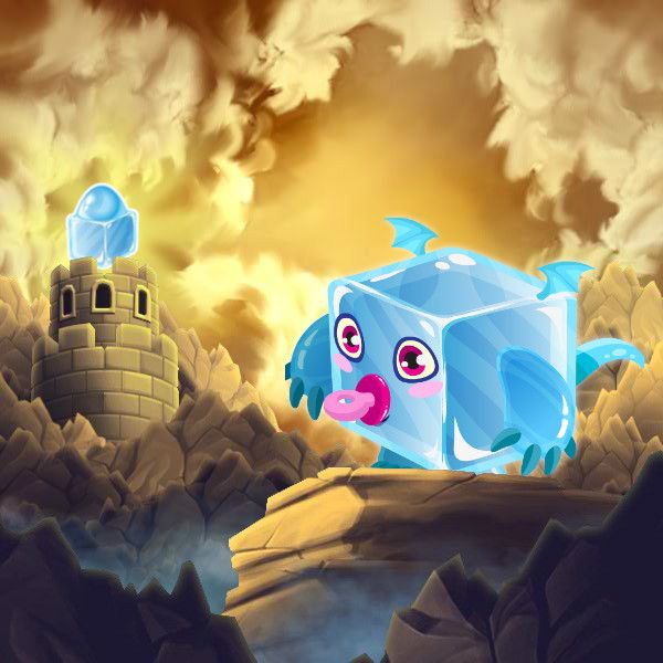 dragon city breeding ice cube