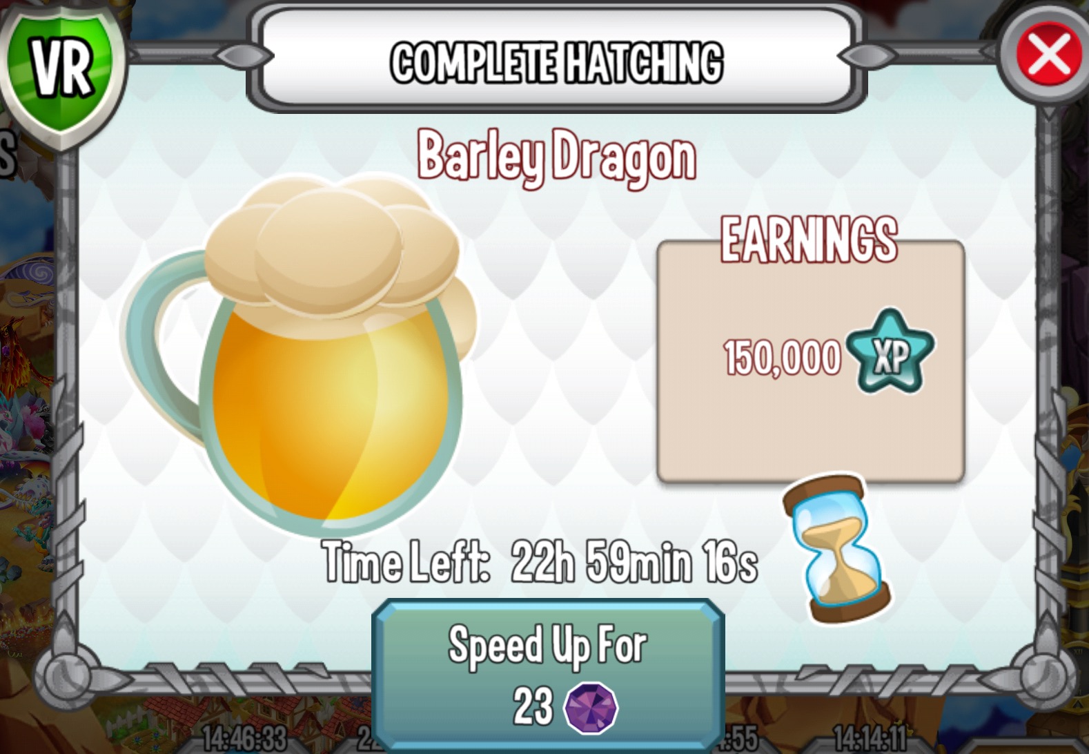 night and barley dragon breeding time dragon city