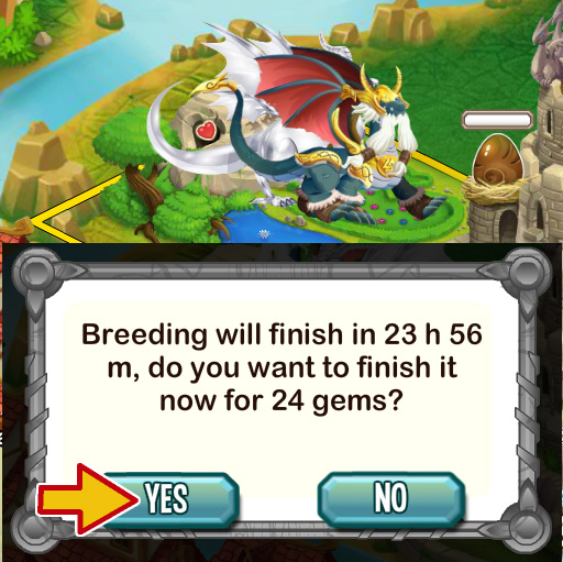 whats the difference in the breedimg sanctuary and breeding mountain on dragon city