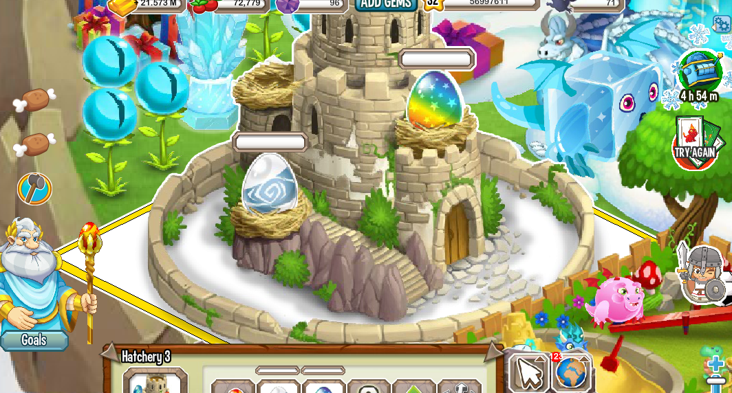 breedable legendaries dragon city