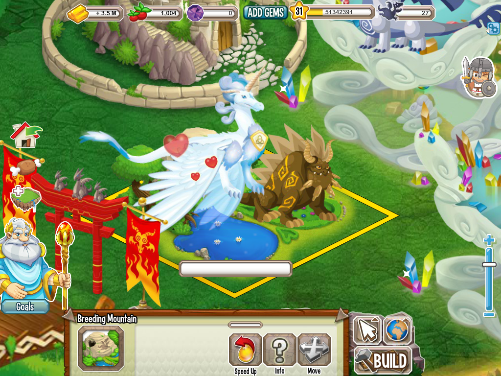 what level does the pure dragon in dragon city need to be to get a legendary