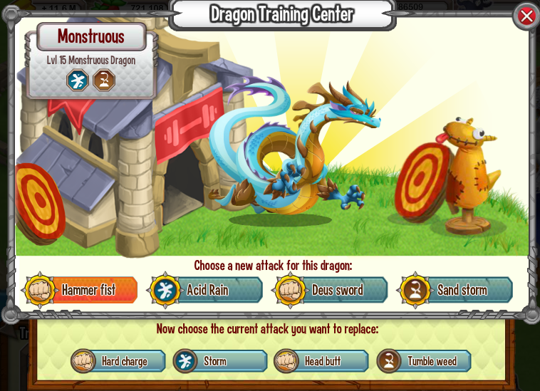 dragon city training center guide